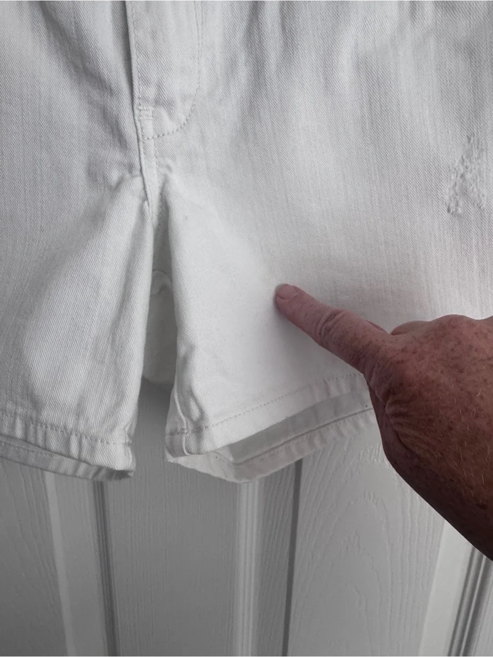 GAP White Women's Denim Shorts